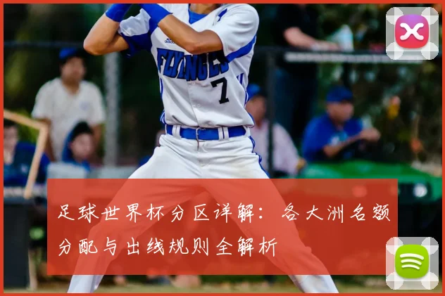足球世界杯分区详解:各大洲名额分配与出线规则全解析